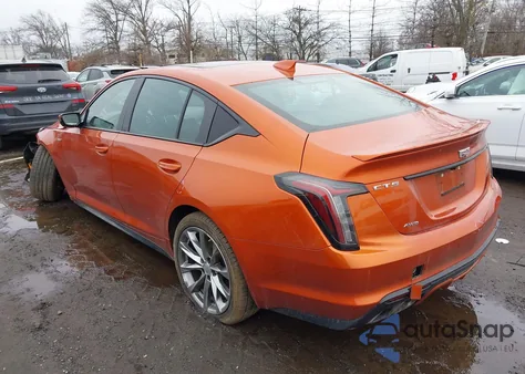 2023 Cadillac Ct5-V V-Series z USA, uszkodzony, nr VIN 1G6DV5RW4P0153758